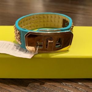 Natasha Leather Studded Bracelet